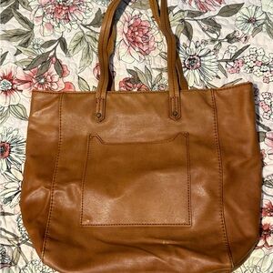 Universal Thread Large Stylish Classic Tote Bag in Brown